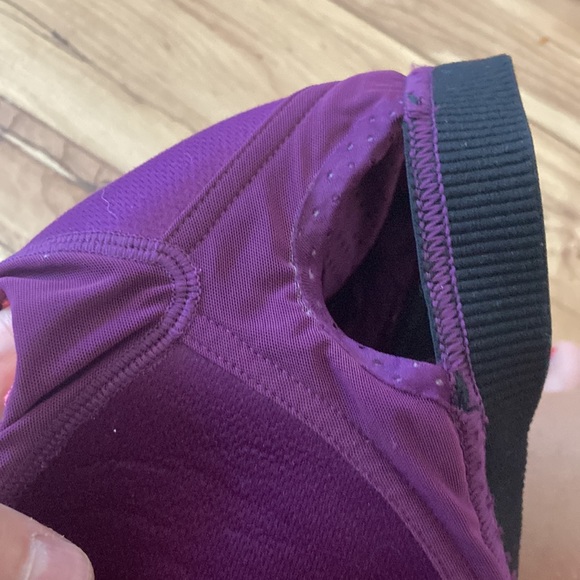 Victoria sport bra size 34D purple and neon orange - Picture 9 of 9